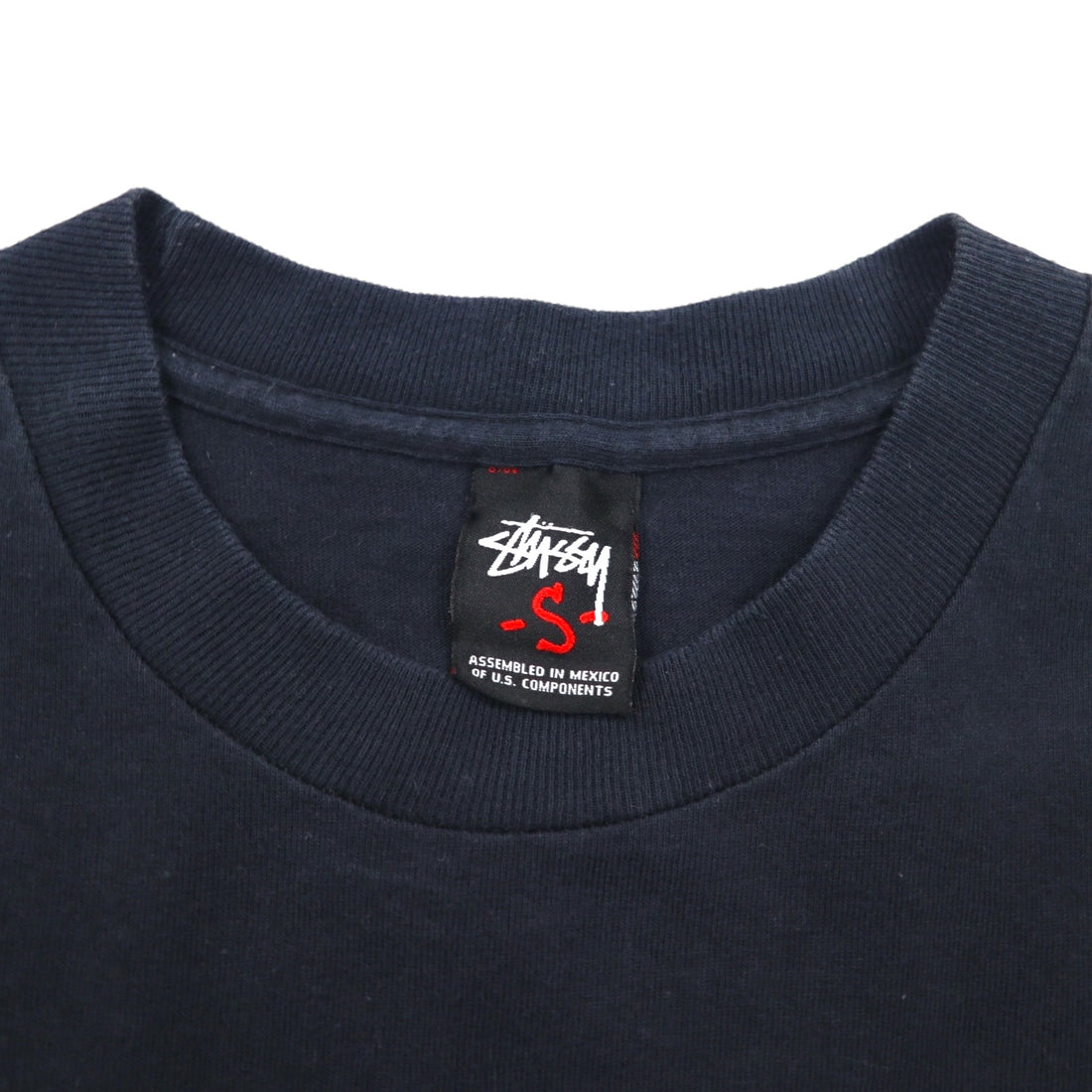 STUSSY スカル パイレーツ プリント Tシャツ S ブラック コットン メキシコ製