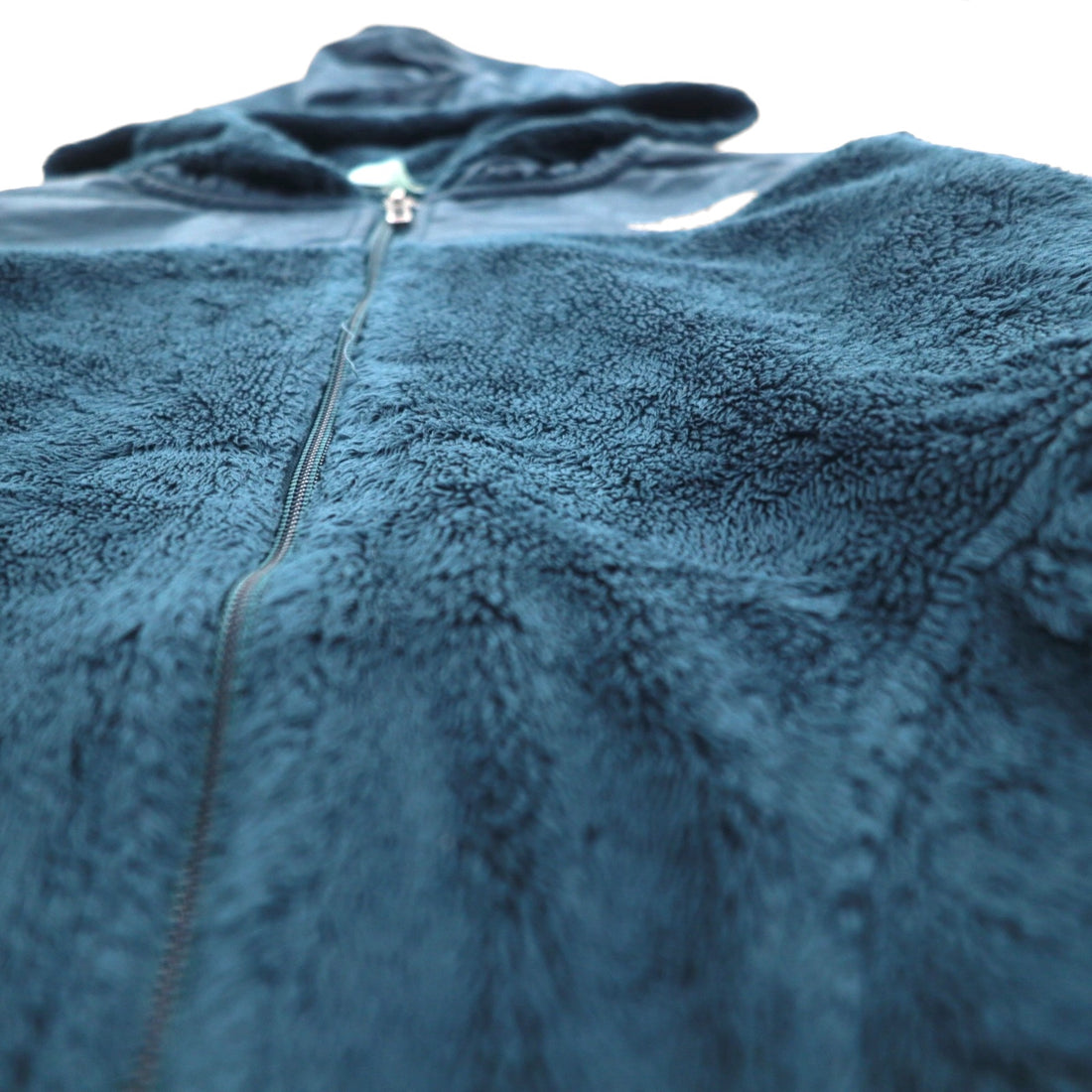 THE NORTH FACE Hooded Fleece Jacket Zip Hoodie S Navy Drawcord OSO ARHB US Standard