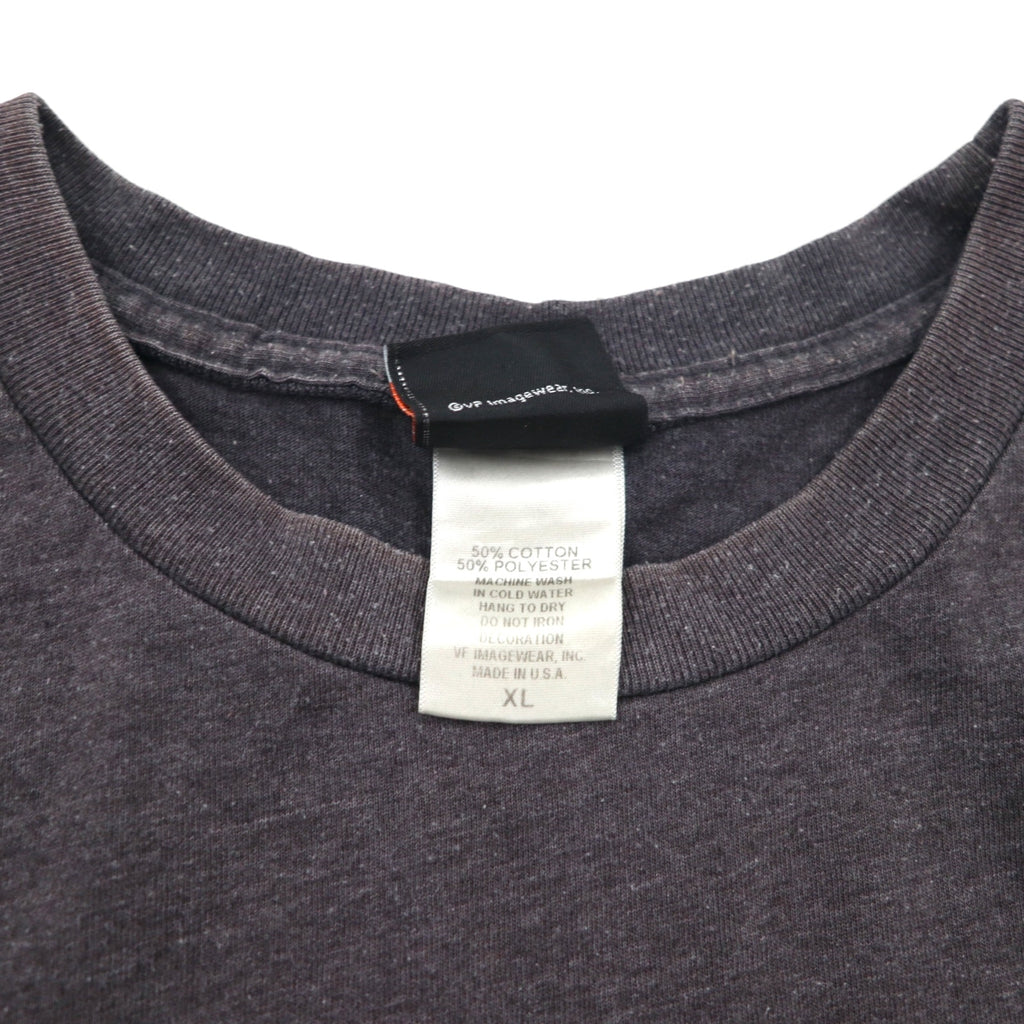 HARLEY DAVIDSON USA製 両面プリント Tシャツ XL グレー コットン ポリエステル MENPHIS
