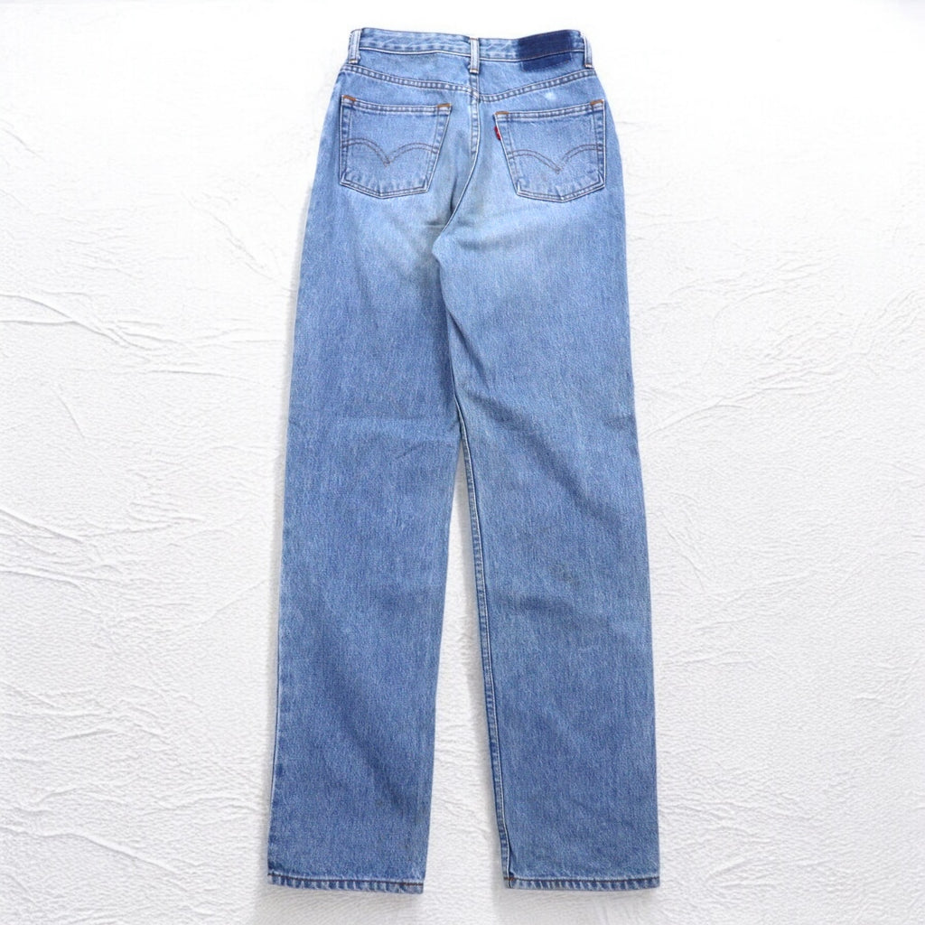 Levi's 90年代 W515 ハイウエスト デニムパンツ M ブルー アイスウォッシュ W515-0227 日本製
