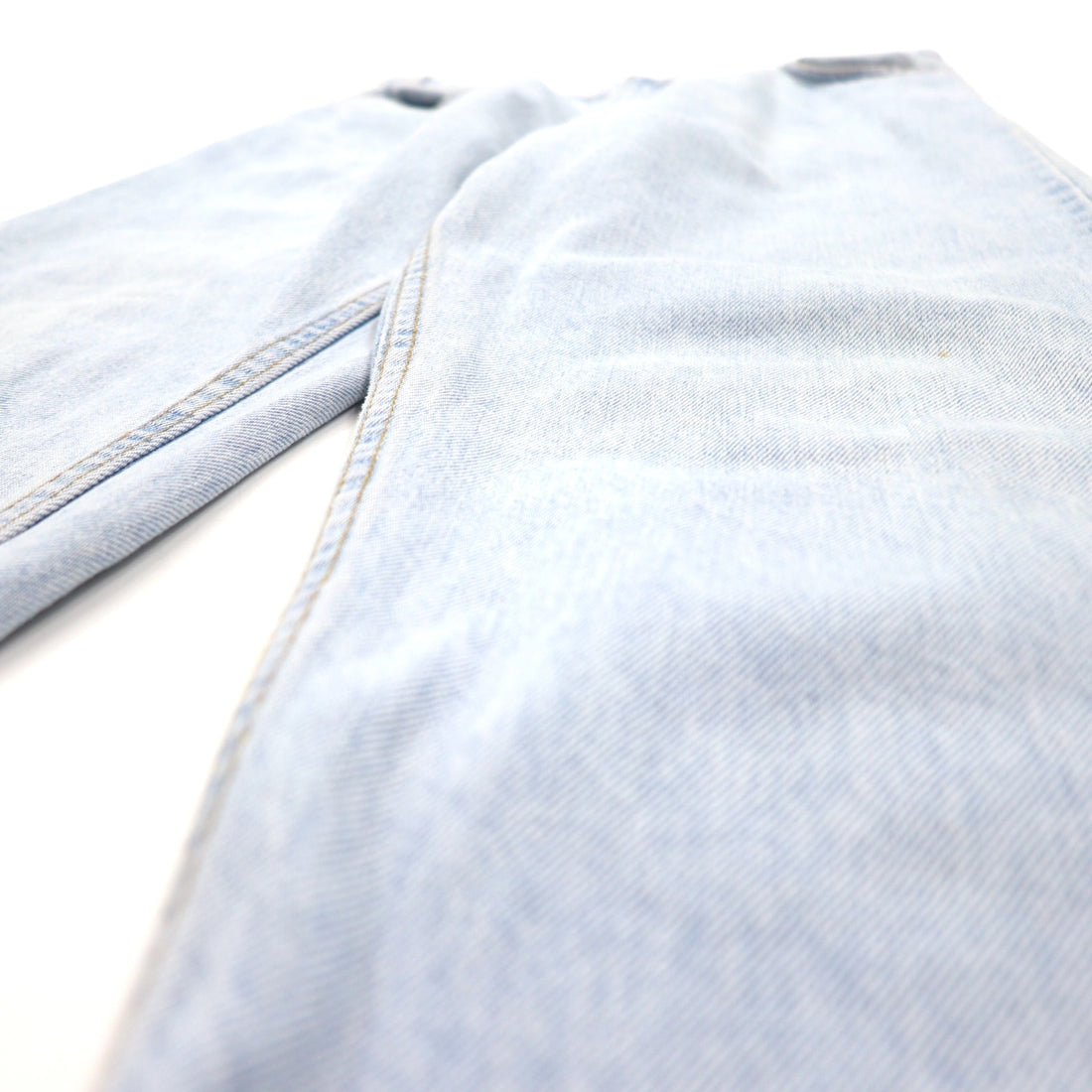 Levi's USA made 550 Relaxed Fit Tapered denim pants size 34 blue cotton zipper fly orange tab