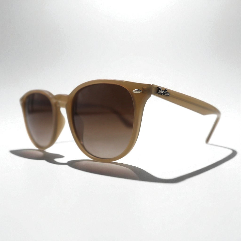 Ray-Ban Boston Wellington Sunglasses, Round Gradient, RB4259-F, 6166/13, 53-20, 150, 3N, Made in Italy