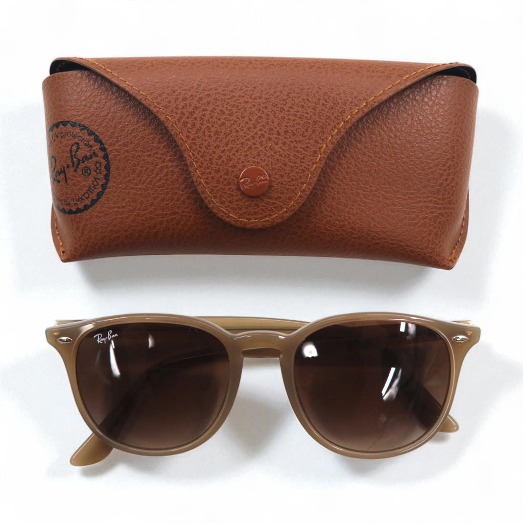 Ray-Ban Boston Wellington Sunglasses, Round Gradient, RB4259-F, 6166/13, 53-20, 150, 3N, Made in Italy