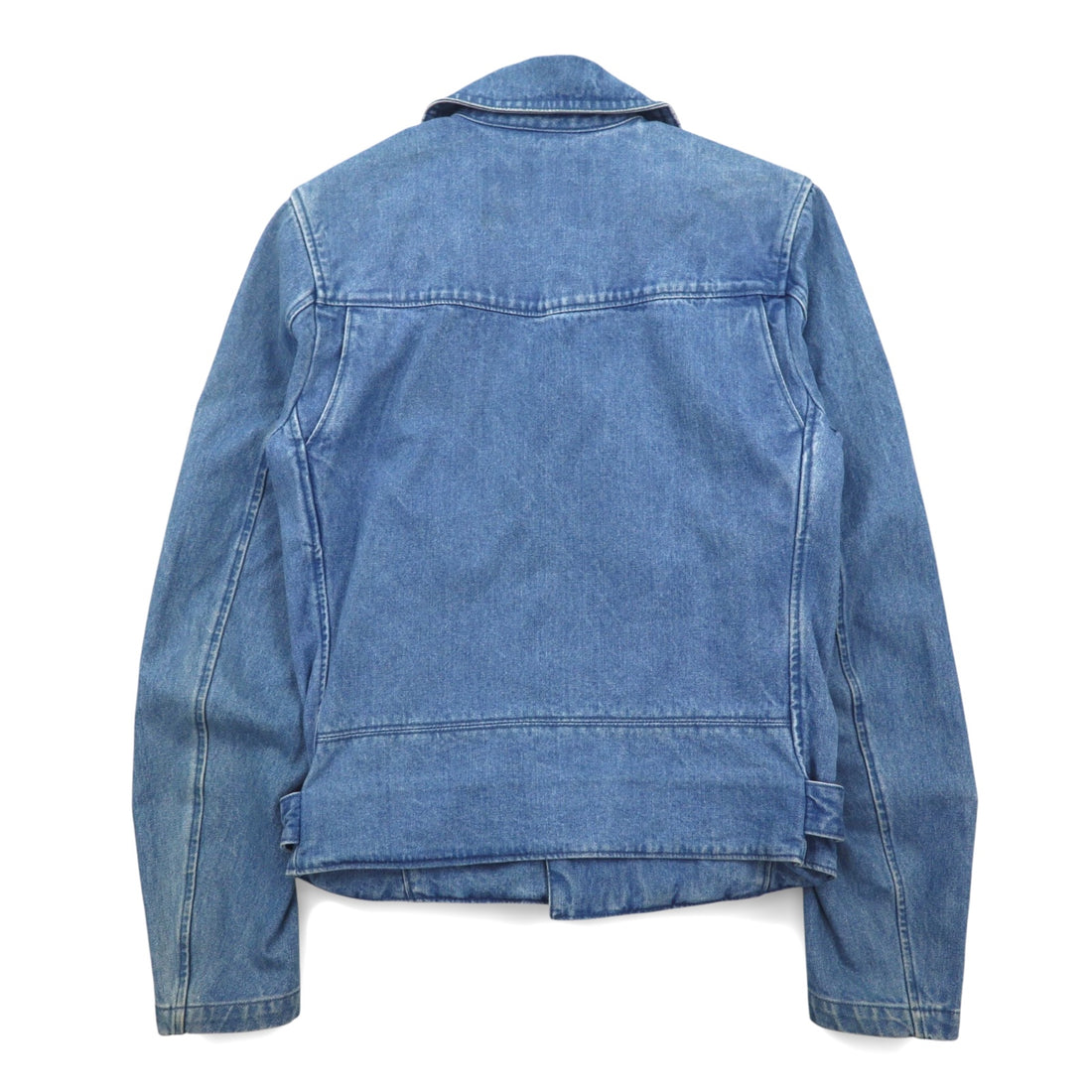 PHENOMENON Denim Double Riders Jacket M Indigo Blue Cotton JKT-235 Made in Japan