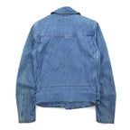 PHENOMENON Denim Double Riders Jacket M Indigo Blue Cotton JKT-235 Made in Japan