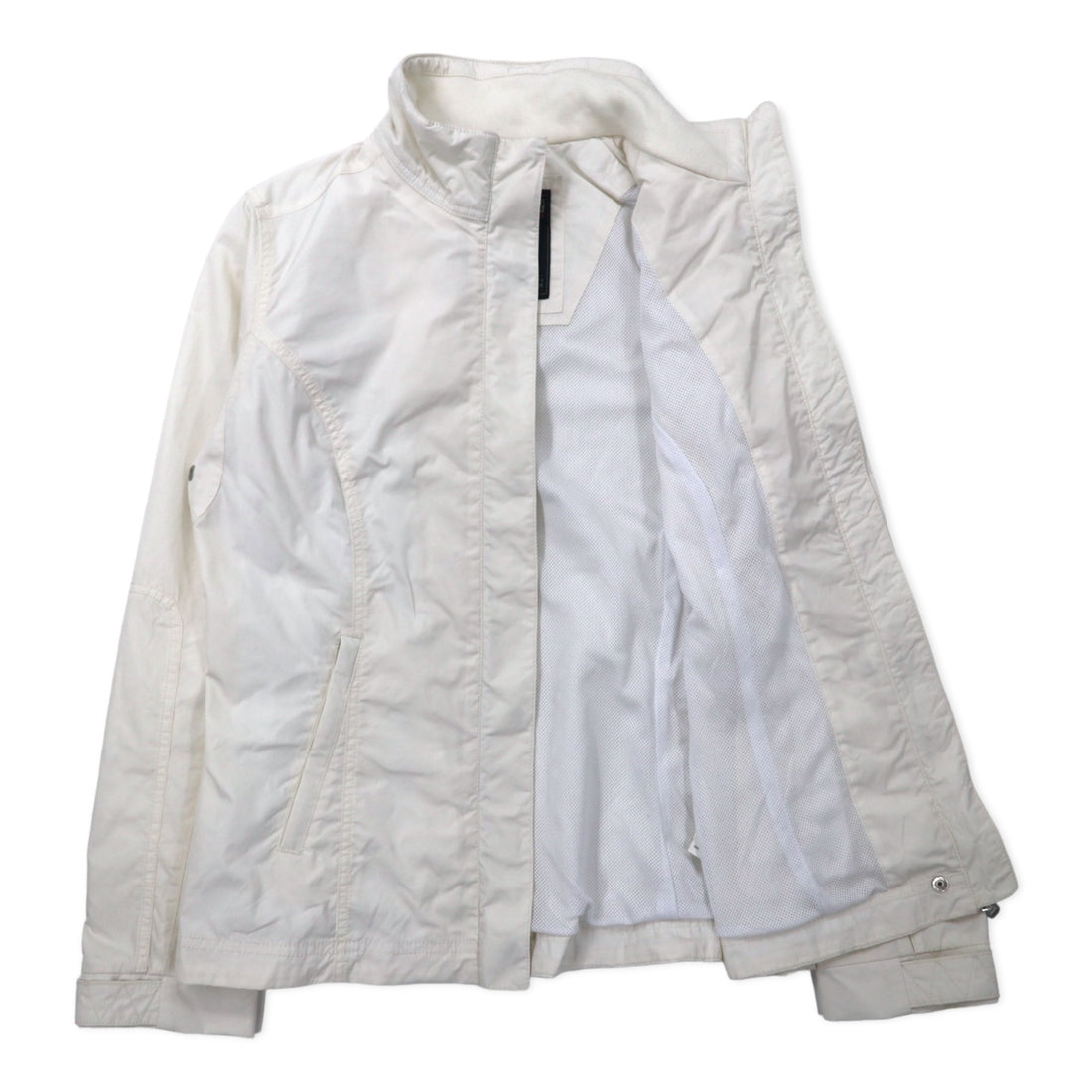 NAPAPIJRI Single Rider's Jacket Nylon Jacket M White Polyester