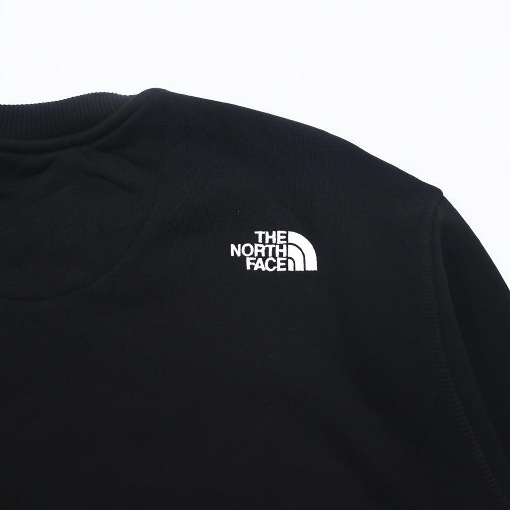 THE NORTH FACE Crewneck Sweatshirt XL Black US Standard Sweat Crewneck Drew Peak A4SVR