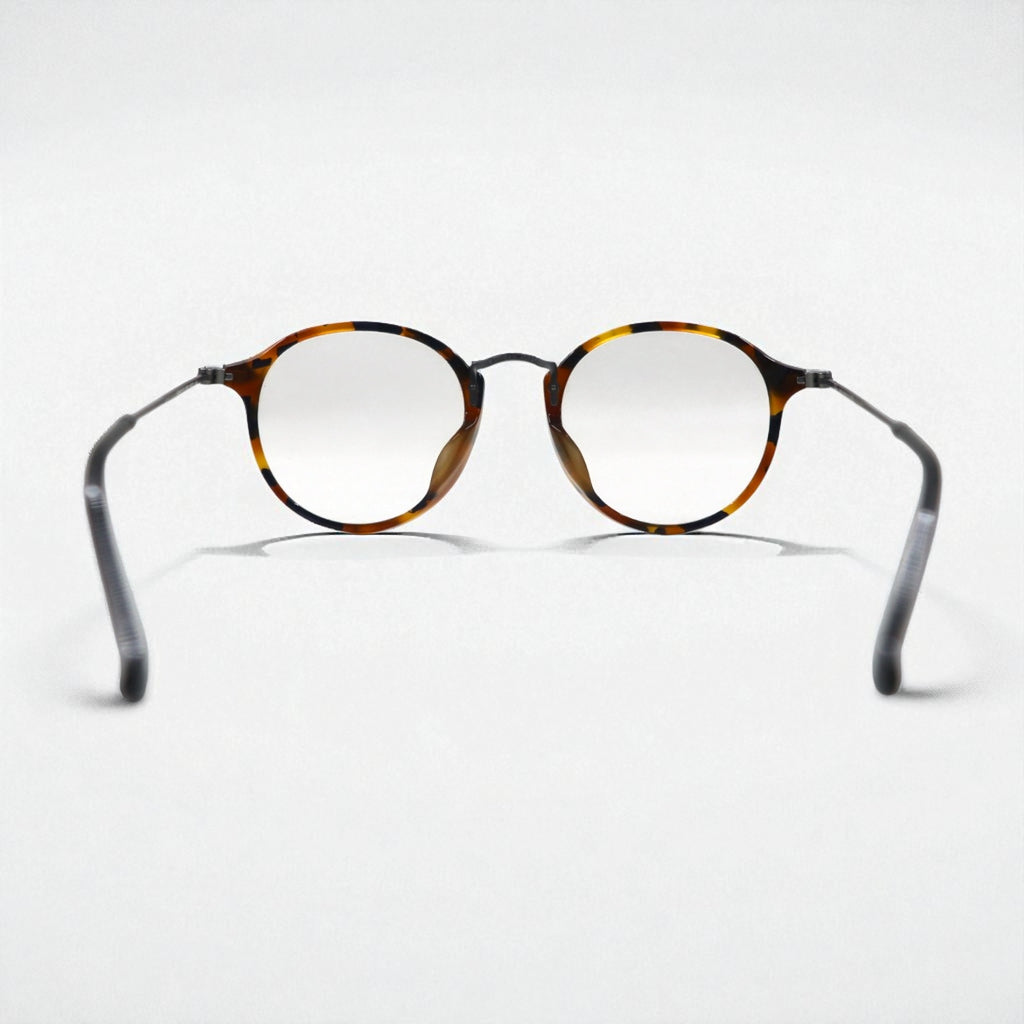 Ray-Ban Boston Tortoiseshell Round Sunglasses RB2447-VF 5492 49-21 145 Made in Italy