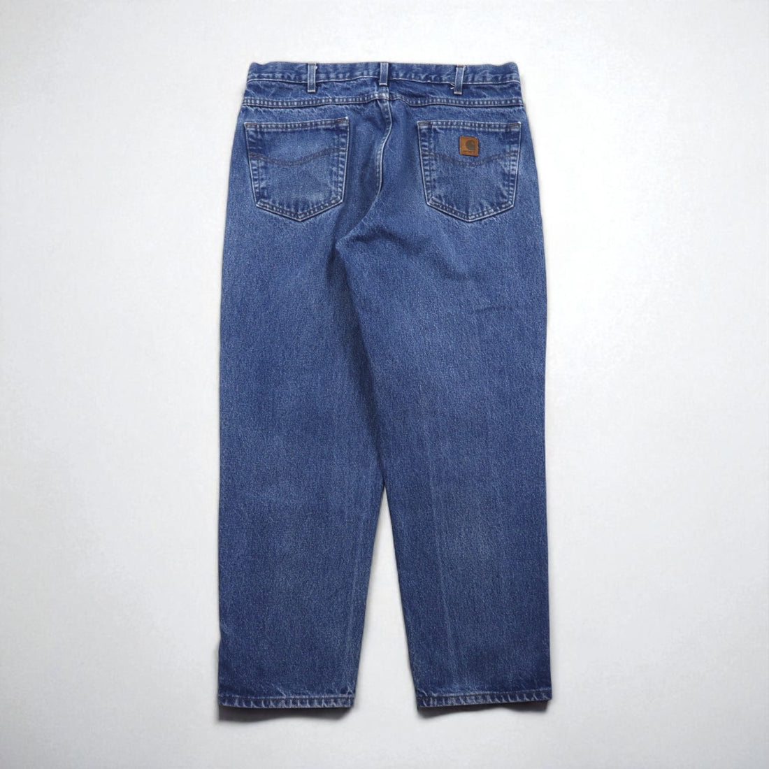 Carhartt Relaxed Fit Tapered Denim Jeans, XL, Indigo, B17 DST