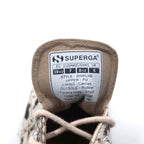 SUPERGA Python Sneakers 25cm Beige Snake Skin Embossed Sneakers S00FLH0