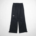 THE NORTH FACE アウトドア ナイロン テックパンツ HYVENT 防水 シェルパンツ S ブラック 裾 ジップ スリット