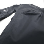 THE NORTH FACE アウトドア ナイロン テックパンツ HYVENT 防水 シェルパンツ S ブラック 裾 ジップ スリット