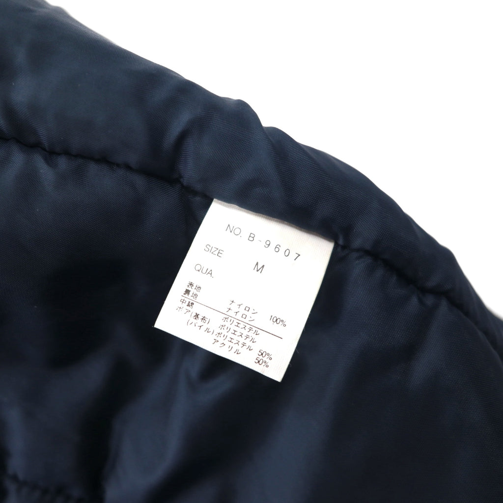 BAYLEAF AVIATION WEAR ミリタリー N-3B 中綿 フライトジャケット M ネイビー ファー US ARMY 未使用品