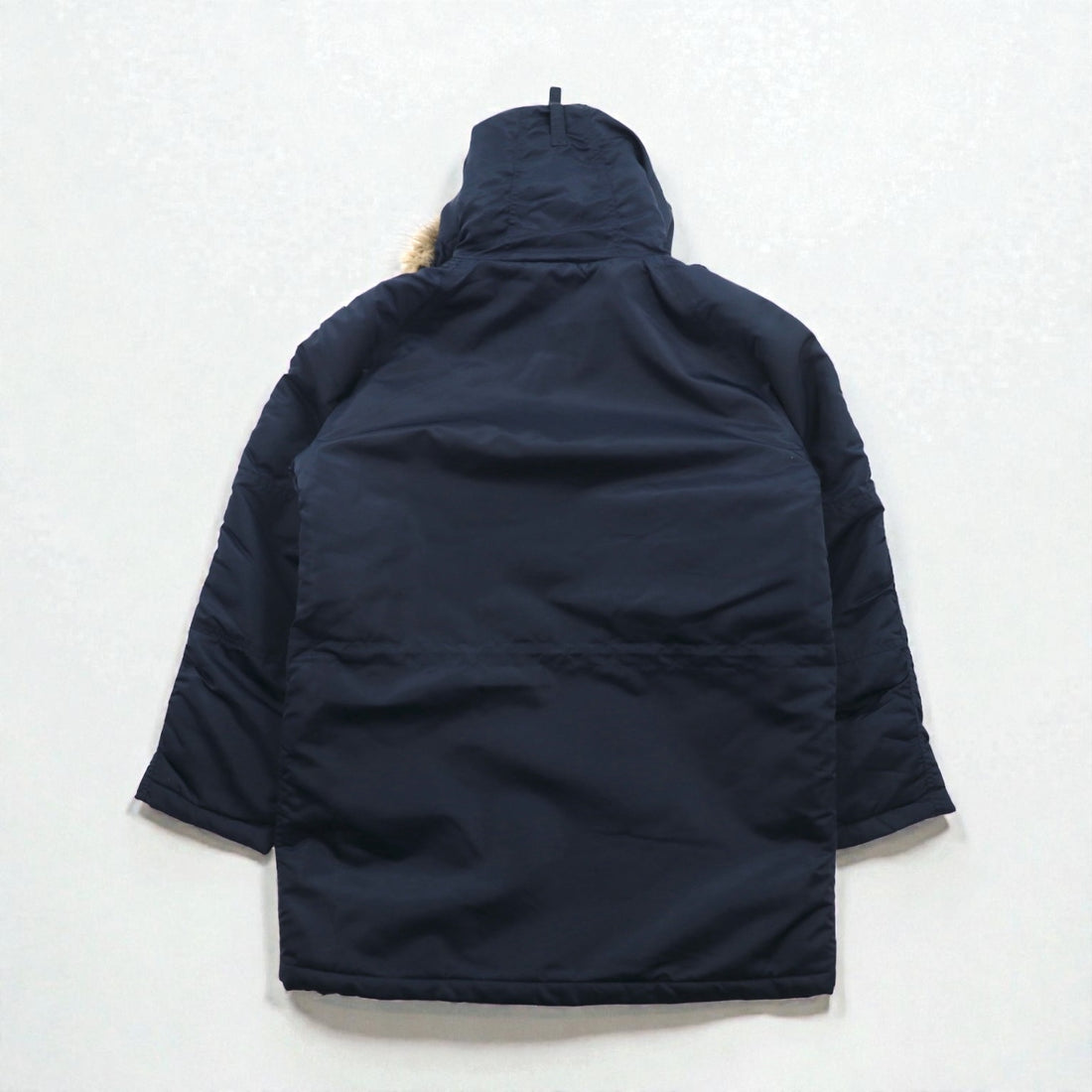 BAYLEAF AVIATION WEAR ミリタリー N-3B 中綿 フライトジャケット M ネイビー ファー US ARMY 未使用品