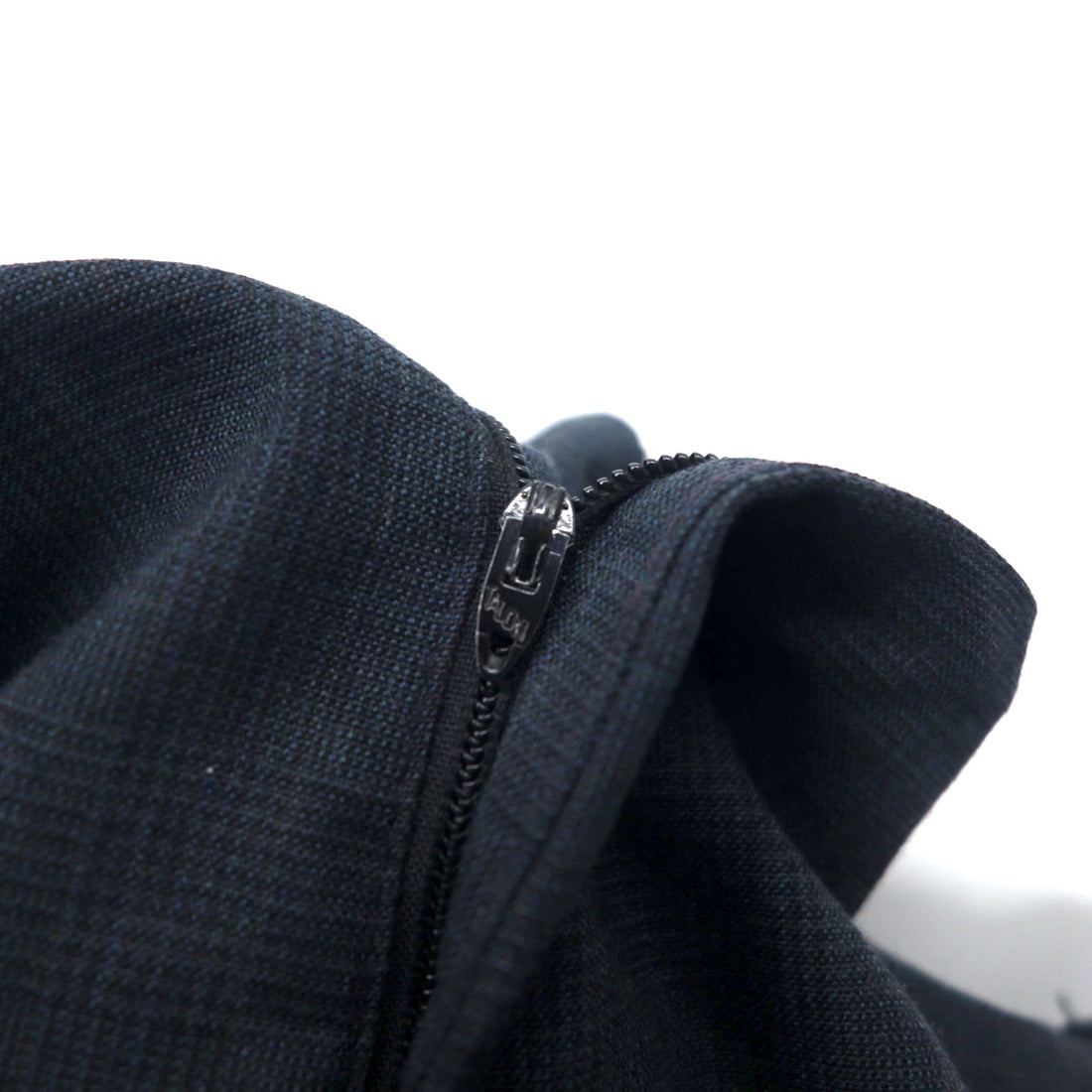 TAILORS ROW by Deansgate USA made 80s 2-tuck wide slacks pants W96 grey check wool suspender buttons