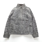THE NORTH FACE リバーシブル 中綿 フリースジャケット XS グレー ポリエステル MOSSBUD SWIRL A7PY US規格