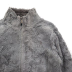 THE NORTH FACE リバーシブル 中綿 フリースジャケット XS グレー ポリエステル MOSSBUD SWIRL A7PY US規格