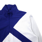 adidas originals track jacket jersey 4XO blue nylon mesh switching big size Equipment Bold Tracktop BR3840