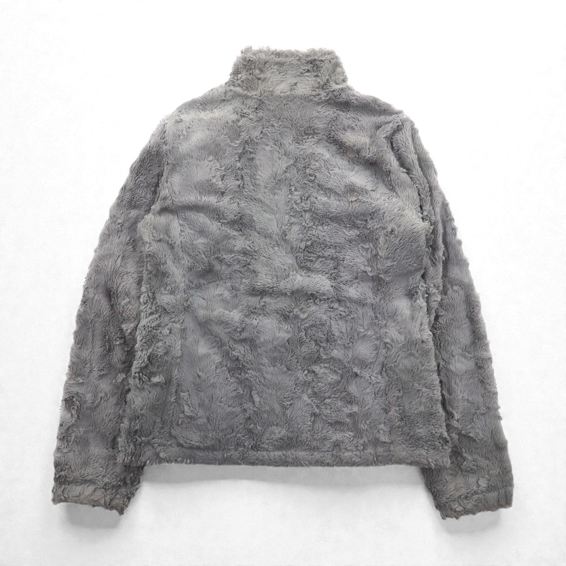 THE NORTH FACE リバーシブル 中綿 フリースジャケット XS グレー ポリエステル MOSSBUD SWIRL A7PY US規格