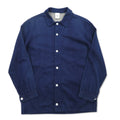 Badhiya (Rankiki) Oversized Denim Shop Coat S Blue Indigo Cotton