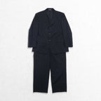 Brooks Brothers 3B セットアップ スーツ M ネイビー ウール ストライプ