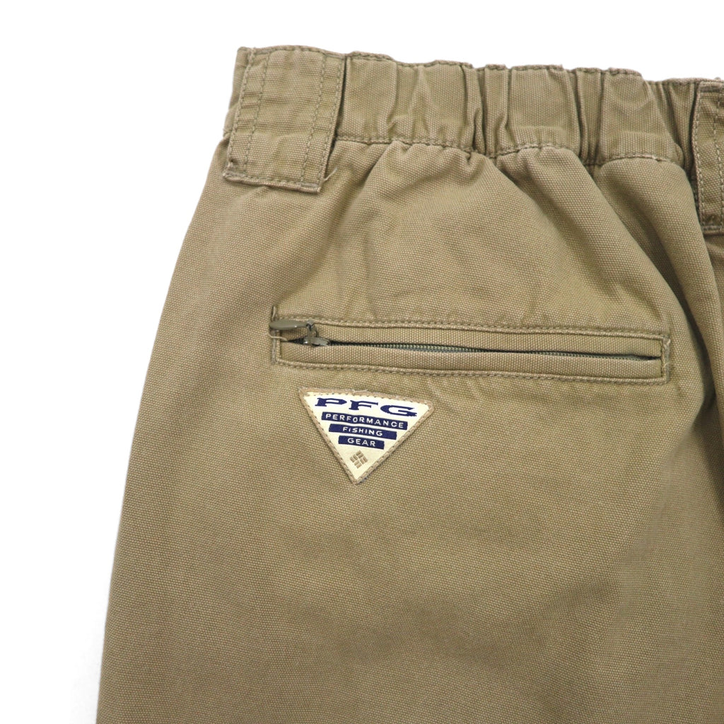 Columbia PFG Bush Shorts BUSH SHORTS Shorts M Beige Cargo Pocket FM8000