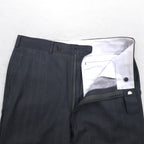 Ermenegildo Zegna イタリア製 3Bスーツ セットアップ L グレー ストライプ ウール
