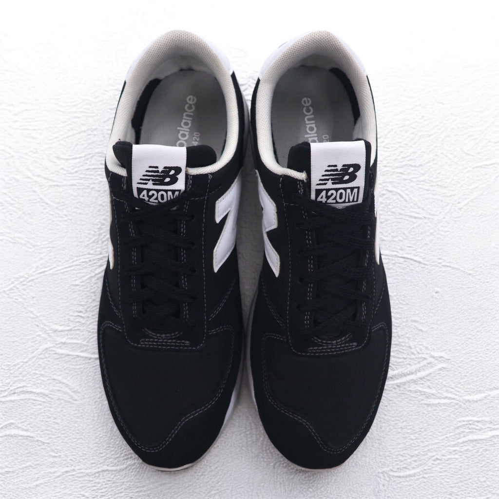 new balance 420M suede sneakers 27cm black EVA nylon UL420MAB