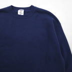 VINTAGE 90年代 USA製 JERZEES ブランク スウェット トレーナー XL ネイビー 無地