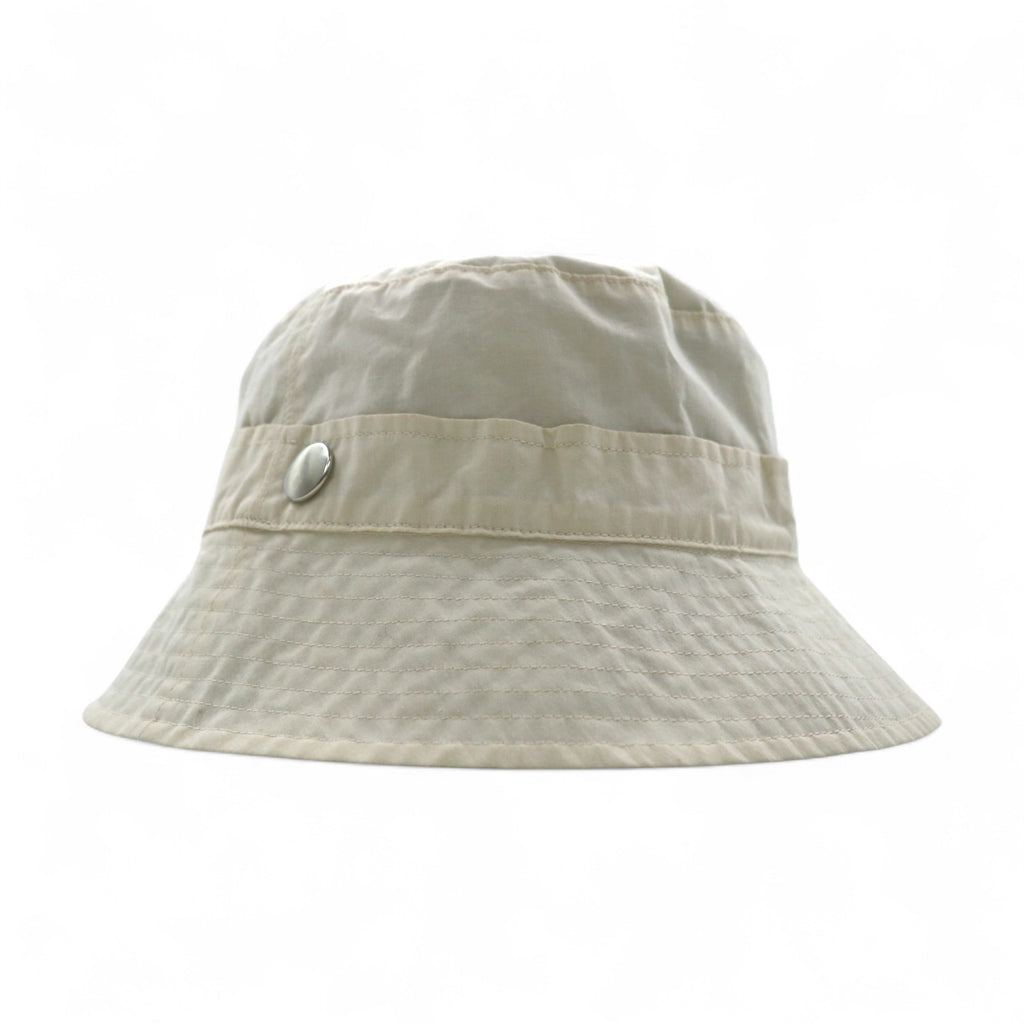 KIJIMA TAKAYUKI 2WAY Bucket Hat 57cm Ivory Cotton W-232630 Made in Japan