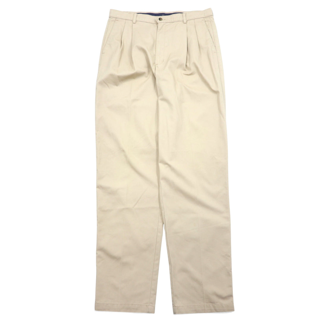 日本然リトテ-古着オンライン-DOCKERS 90年代 CLASSIC FIT タック ワイド チノパンツ 36 ベージュ コットン ドミニカ製-DOCKERS 90's CLASSIC FIT Tuck Wide Chino Pants 36 Beige Cotton Dominican Made