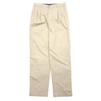 日本然リトテ-古着オンライン-DOCKERS 90年代 CLASSIC FIT タック ワイド チノパンツ 36 ベージュ コットン ドミニカ製-DOCKERS 90's CLASSIC FIT Tuck Wide Chino Pants 36 Beige Cotton Dominican Made