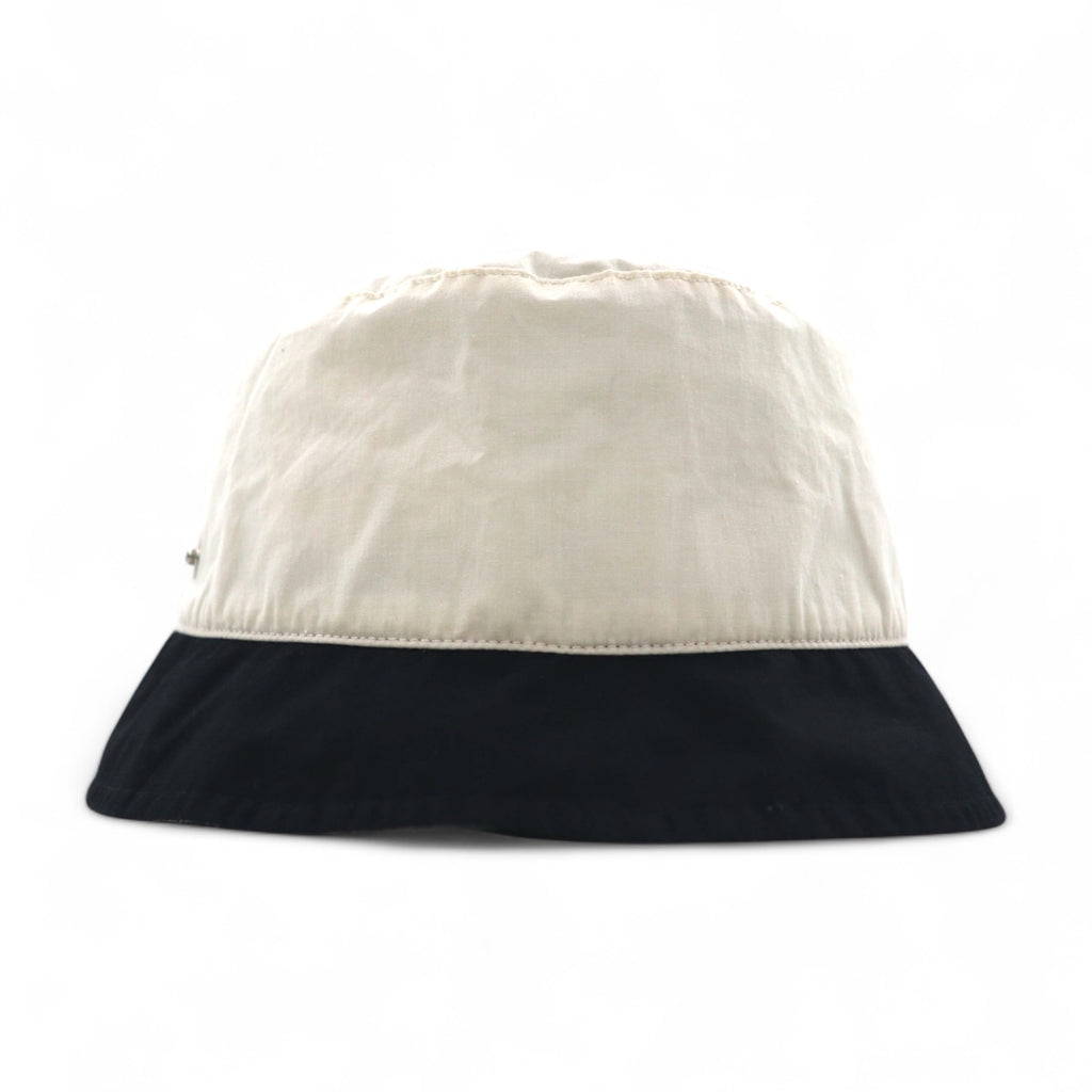 KIJIMA TAKAYUKI 2WAY Bucket Hat 57cm Ivory Cotton W-232630 Made in Japan