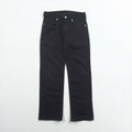Wrangler 5ポケット ストレート デニムパンツ ジーンズ M ブラック ストレッチ W34533