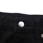 Wrangler 5ポケット ストレート デニムパンツ ジーンズ M ブラック ストレッチ W34533