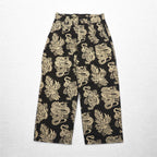 blackmeans × Zepanese Club × Toraichi TZB LONG PANTS Easy Pants L Black All-over Pattern 1813 22AW