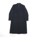 Loro Piana 100% Cashmere Long Chester Coat, Size L, Navy Pal Zieri, Made in Italy