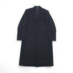 Loro Piana 100% Cashmere Long Chester Coat, Size L, Navy Pal Zieri, Made in Italy
