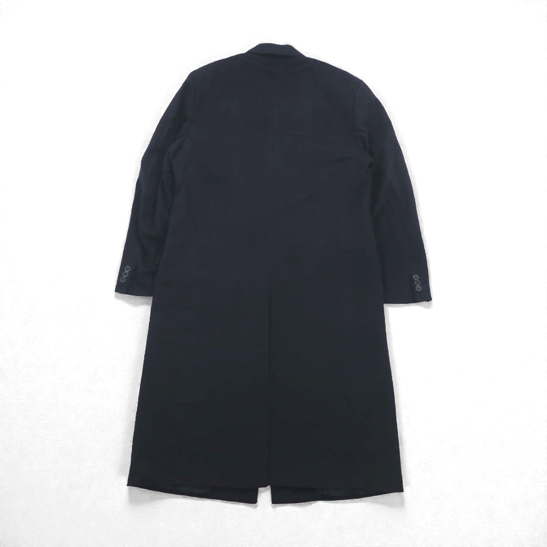 Loro Piana 100% Cashmere Long Chester Coat, Size L, Navy Pal Zieri, Made in Italy