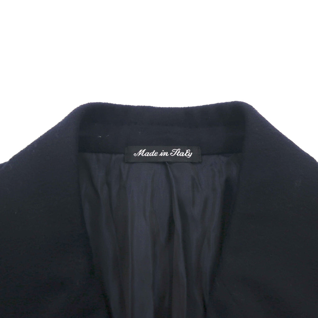 Loro Piana 100% Cashmere Long Chester Coat, Size L, Navy Pal Zieri, Made in Italy