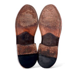 GORDON &amp; BROS. Medallion Wingtip Country Shoes, 26cm, Brown Leather