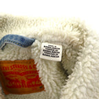 Levi's Sherpa Trucker Jacket, Boa-lined denim size M, Indigo, Type 3 Splitsville, 163650110