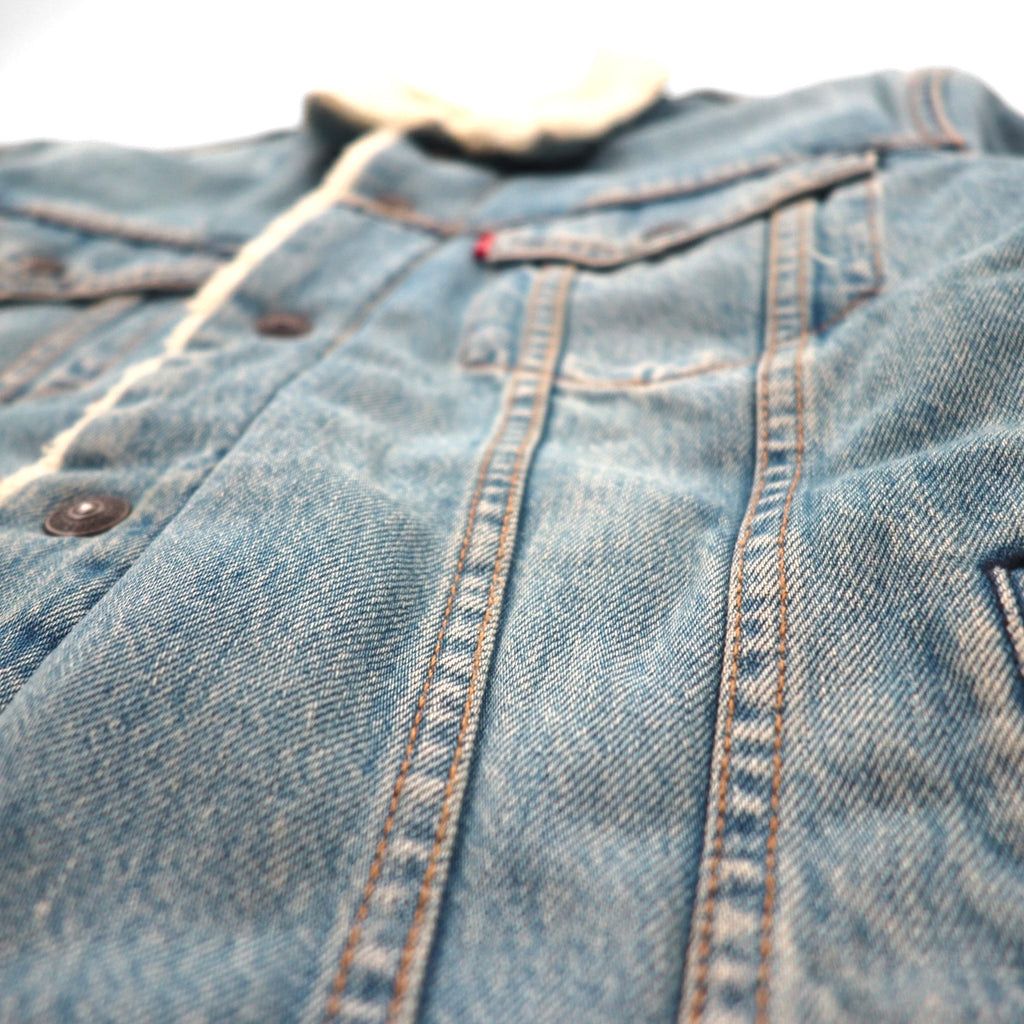 Levi's Sherpa Trucker Jacket, Boa-lined denim size M, Indigo, Type 3 Splitsville, 163650110
