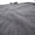 Sean John 00年代 半袖 ブラックデニムシャツ 3XL コットン スナップボタン