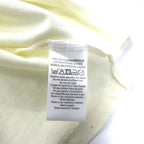 Burberrys Made in England Nova Check Polo Shirt, Large, Cream, Cotton