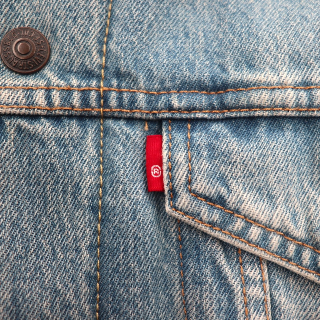 Levi's Sherpa Trucker Jacket, Boa-lined denim size M, Indigo, Type 3 Splitsville, 163650110