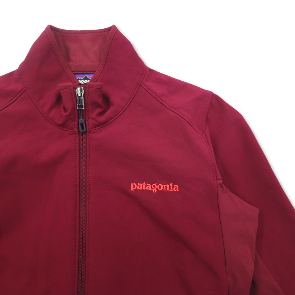 Patagonia POLERTEC Hybrid Fleece Jacket Softshell Jacket XS Bordeaux Adze Hybrid Jacket 83455