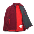 Patagonia POLERTEC Hybrid Fleece Jacket Softshell Jacket XS Bordeaux Adze Hybrid Jacket 83455