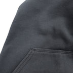 Carhartt ORIGINAL FIT プルオーバーパーカー 2XL ブラック コットン 裏起毛 袖ロゴ MIDWEIGHT HOODED LOGO SWEATSHIRT K288 メキシコ製