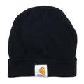 日本然リトテ-古着オンライン-carhartt ニット帽 ビーニー FREE ブラック アクリル-carhartt knit hat beanie FREE black acrylic